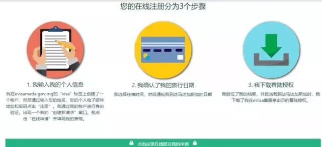 马达加斯加电子签证申请系统